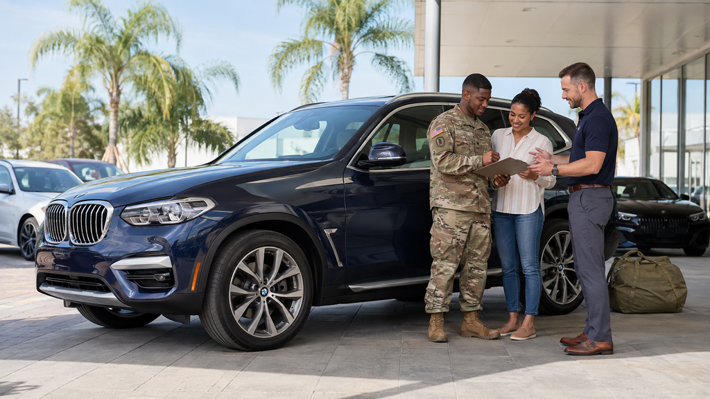BMW military discount