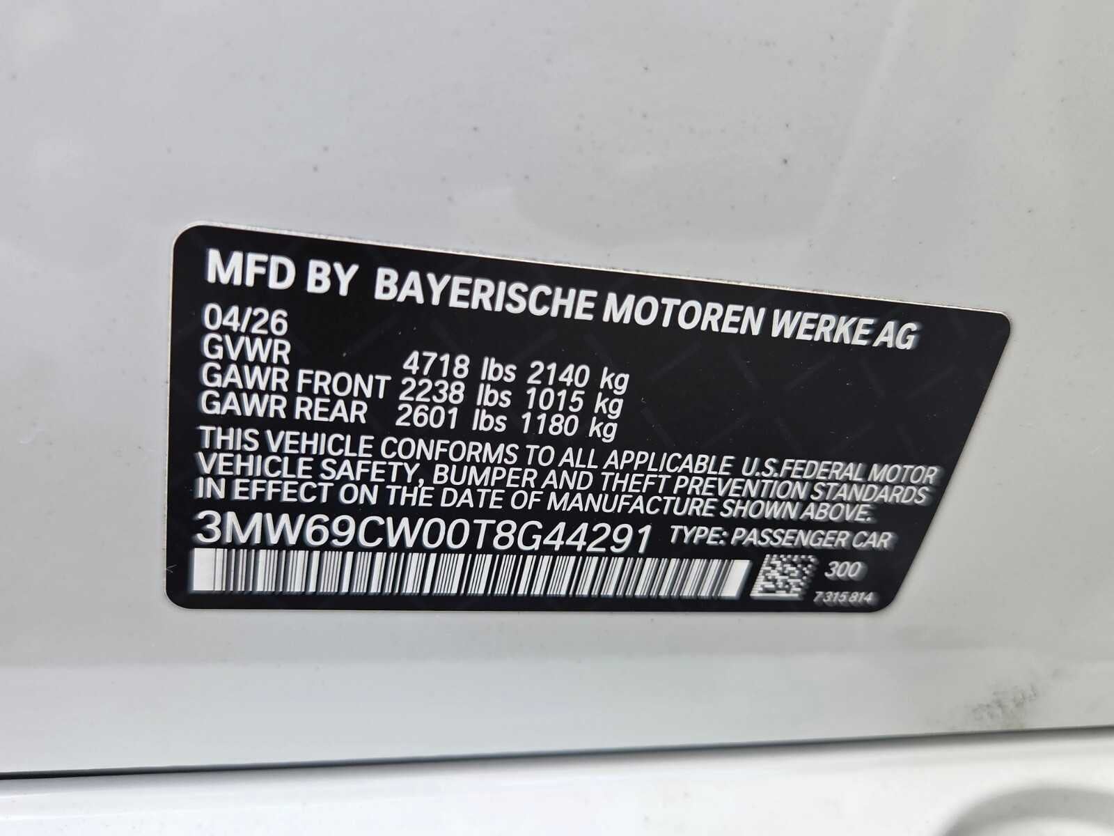 2026 BMW 330i NA 330i NA