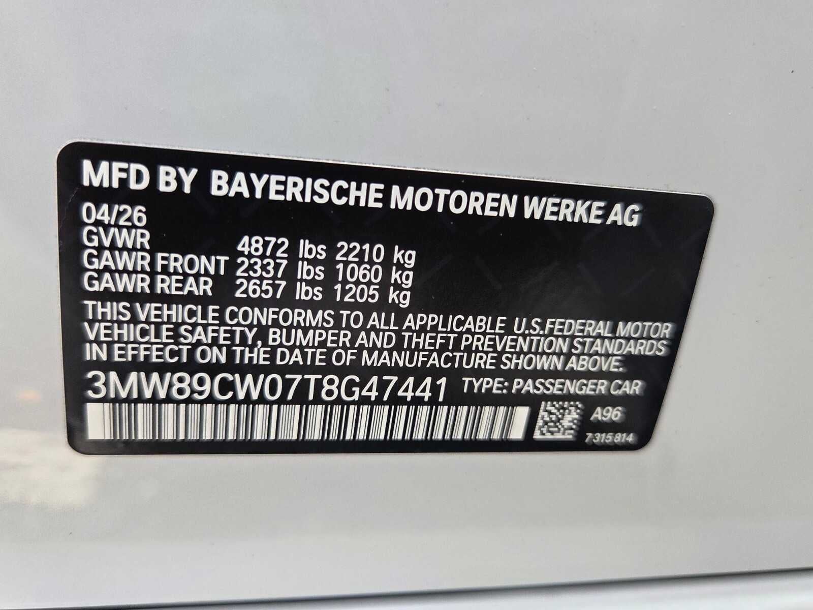 2026 BMW 330i NA xDrive 330i NA xDrive