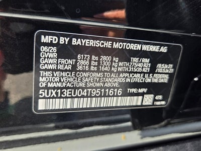 2026 BMW X5 sDrive40i sDrive40i