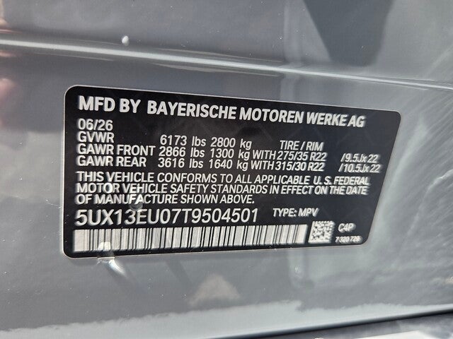 2026 BMW X5 sDrive40i sDrive40i