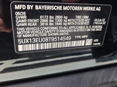 2026 BMW X5 sDrive40i sDrive40i