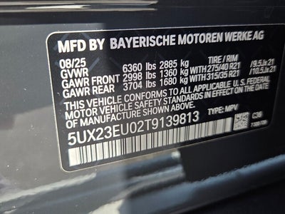 2026 BMW X5 xDrive40i xDrive40i