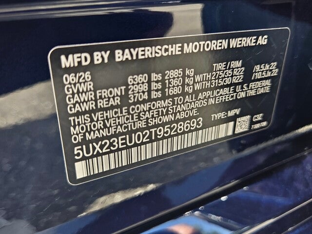 2026 BMW X5 xDrive40i xDrive40i