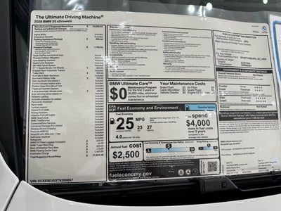 2026 BMW X5 xDrive40i xDrive40i