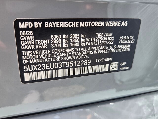 2026 BMW X5 xDrive40i xDrive40i