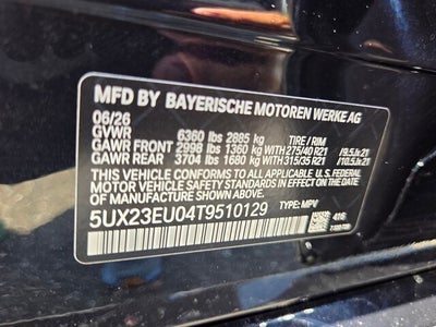 2026 BMW X5 xDrive40i xDrive40i