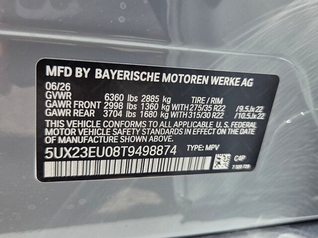 2026 BMW X5 xDrive40i xDrive40i