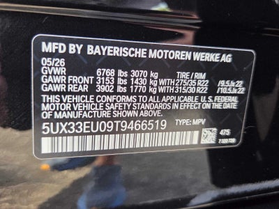 2026 BMW X5 M60i M60i