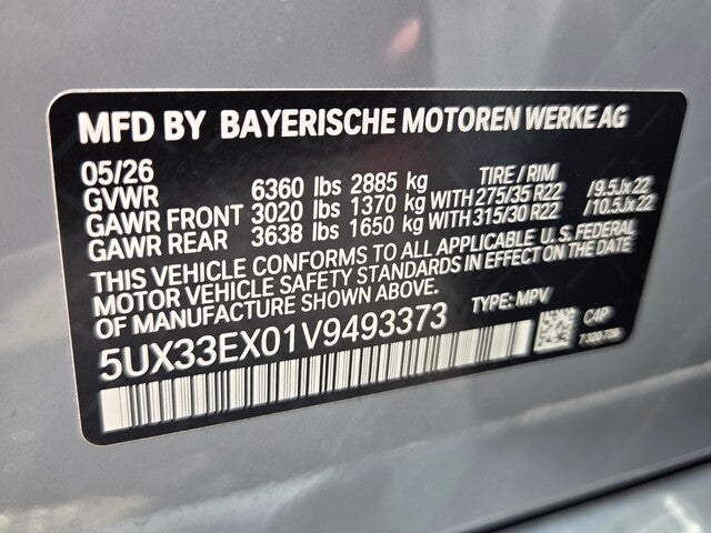 2027 BMW X6 xDrive40i xDrive40i