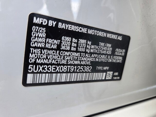 2026 BMW X6 xDrive40i xDrive40i