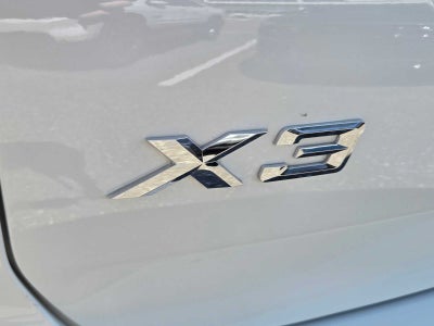 2024 BMW X3 sDrive30i sDrive30i