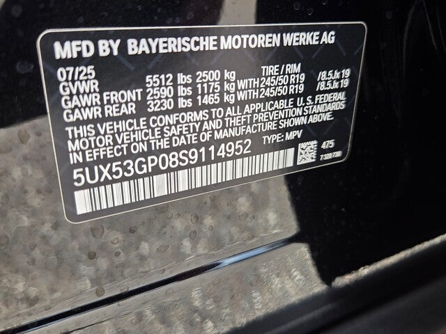 2025 BMW X3 30 xDrive 30 xDrive