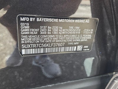 2019 BMW X3 sDrive30i sDrive30i