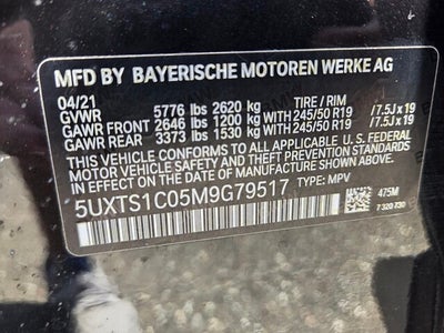 2021 BMW X3 xDrive30e xDrive30e