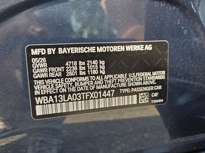 2026 BMW 330i 330i
