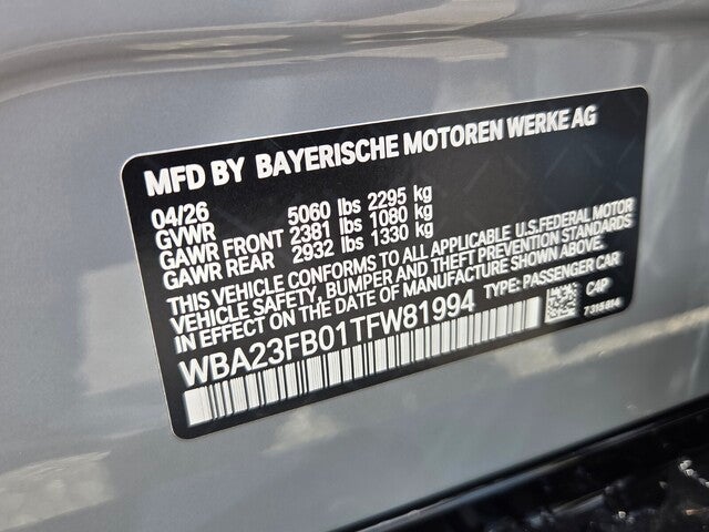 2026 BMW 430i 430i