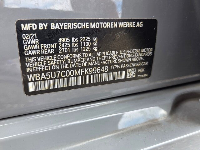 2021 BMW M340i M340i