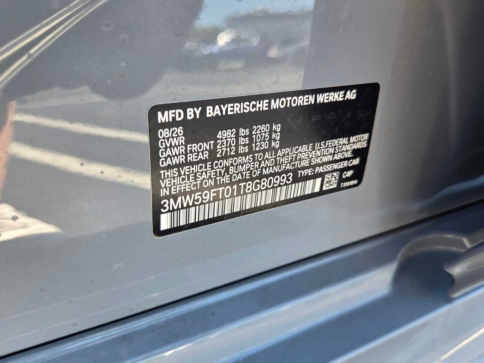 2026 BMW M340i NA M340i NA