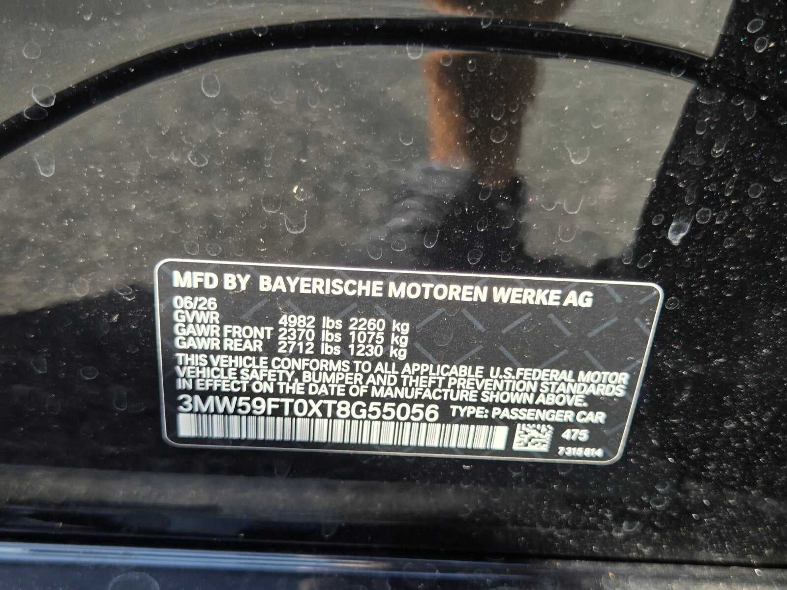 2026 BMW M340i NA M340i NA