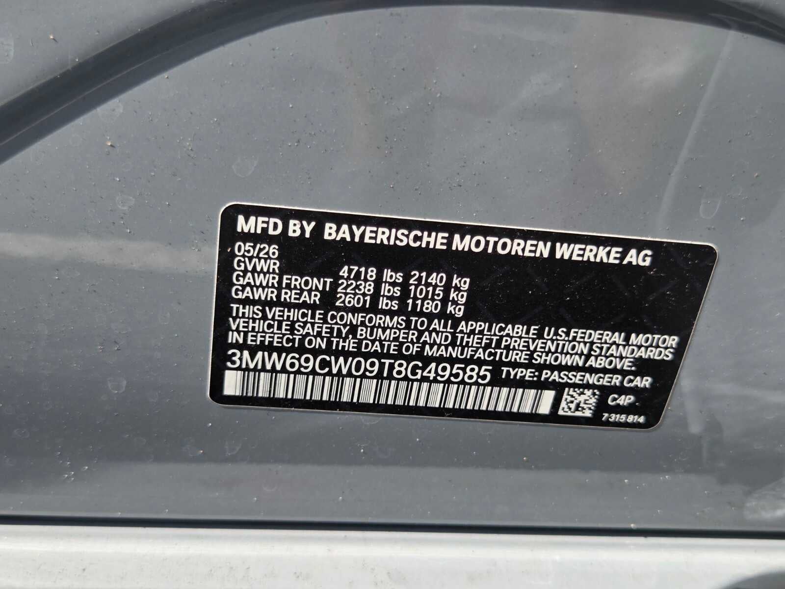 2026 BMW 330i NA 330i NA