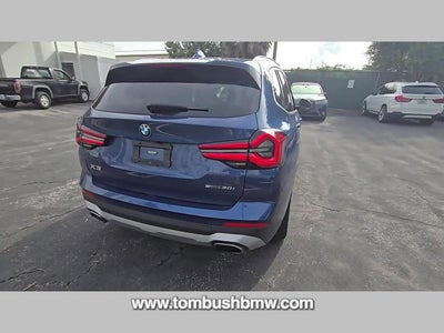 2022 BMW X3 sDrive30i