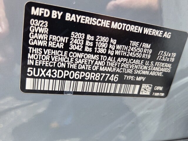 2023 BMW X3 sDrive30i sDrive30i