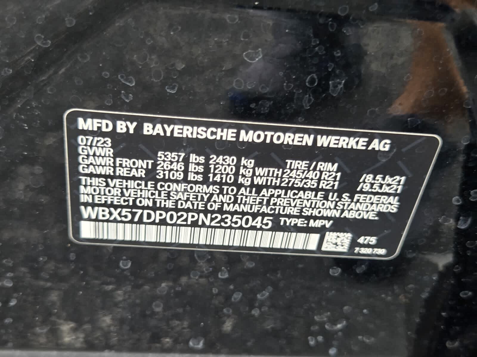 2023 BMW X3 xDrive30i xDrive30i