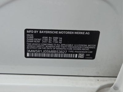 2021 BMW 3 SERIES 330I