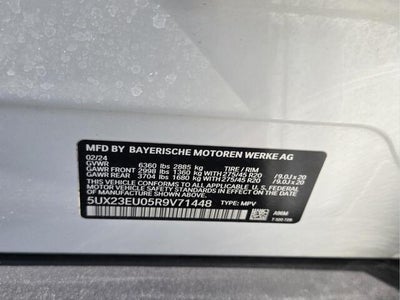 2024 BMW X5 xDrive40i xDrive40i