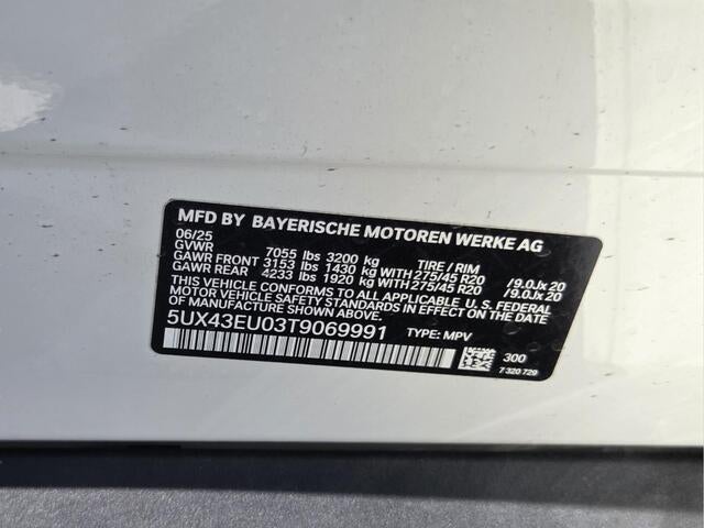 2026 BMW X5 XDRIVE50E