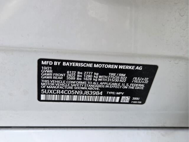 2022 BMW X5 sDrive40i sDrive40i