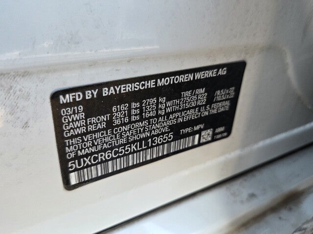 2019 BMW X5 xDrive40i xDrive40i
