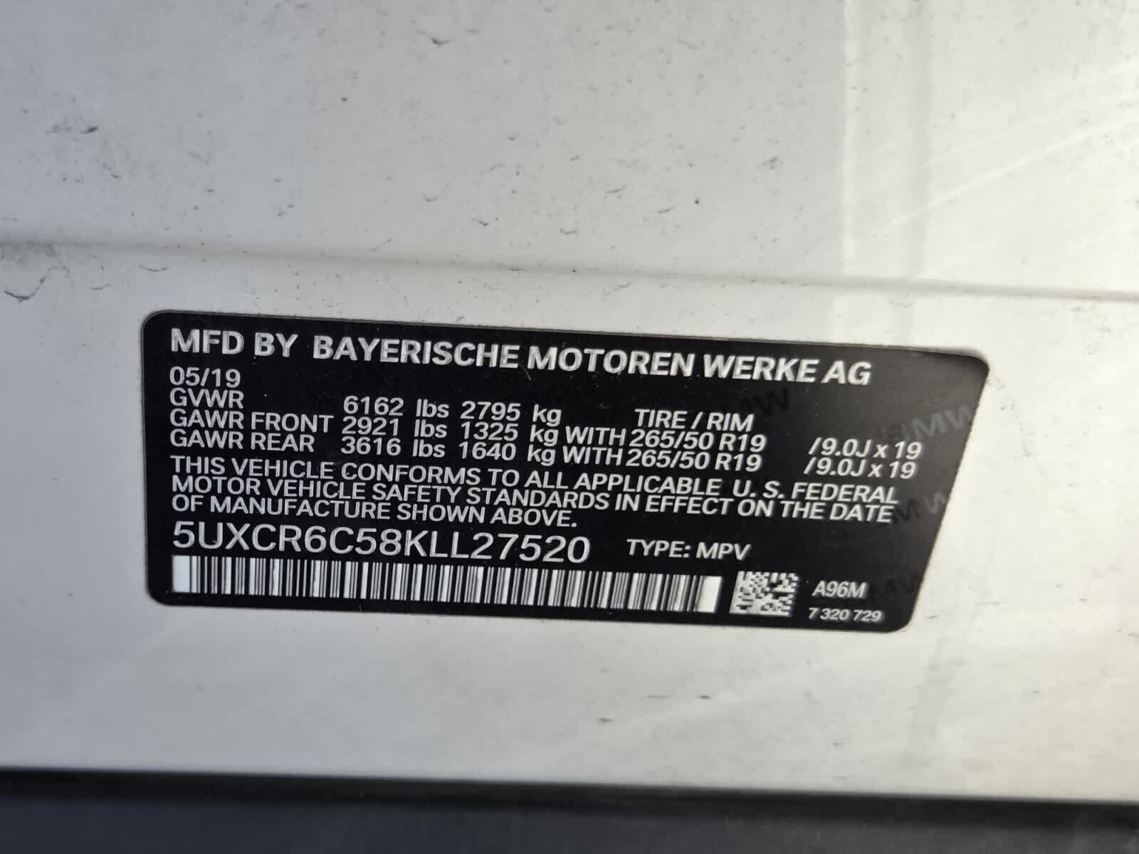 2019 BMW X5 xDrive40i xDrive40i