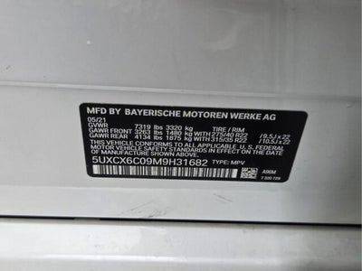 2021 BMW X7 M50i M50i
