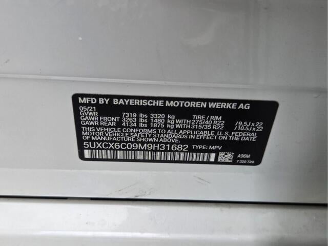 2021 BMW X7 M50i M50i