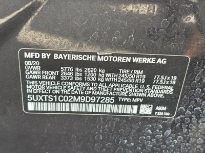 2021 BMW X3 XDRIVE30E