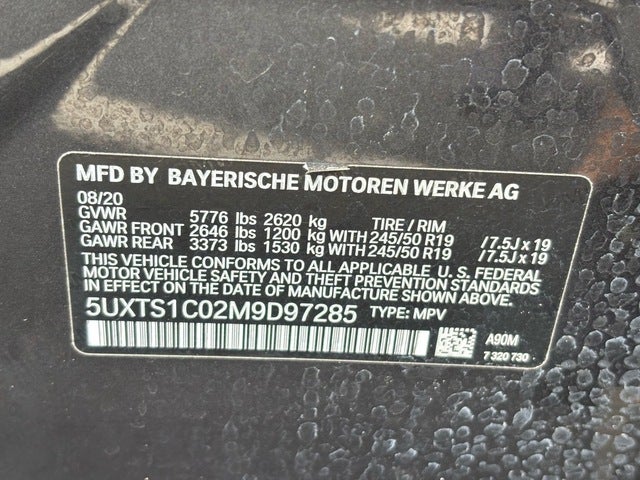 2021 BMW X3 XDRIVE30E