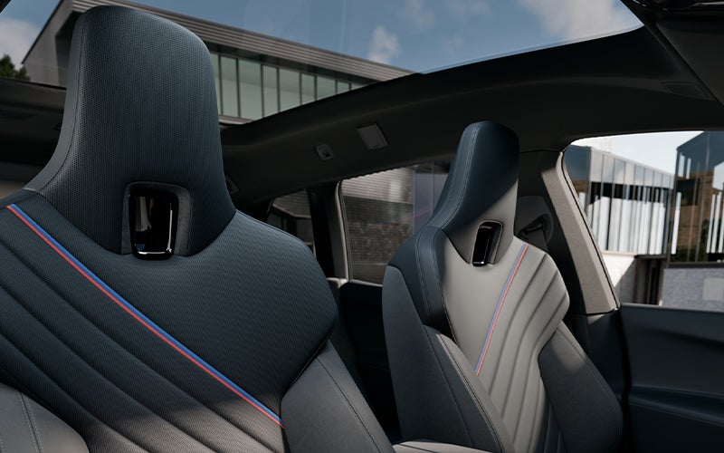 Interior seats and upholstery of the BMW iX M70. | Tom Bush BMW Jacksonville in Jacksonville FL