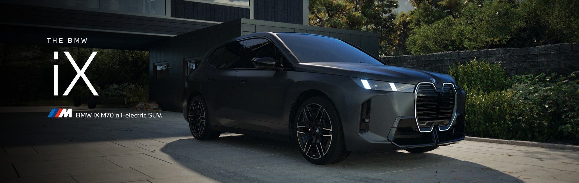 The BMW iX M70 parked. Click to learn more. | Tom Bush BMW Jacksonville in Jacksonville FL