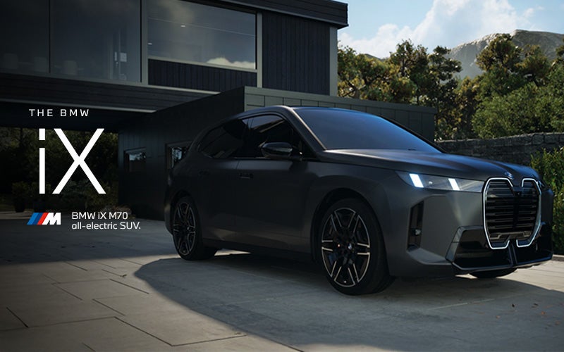 The BMW iX M70 parked. Click to learn more. | Tom Bush BMW Jacksonville in Jacksonville FL