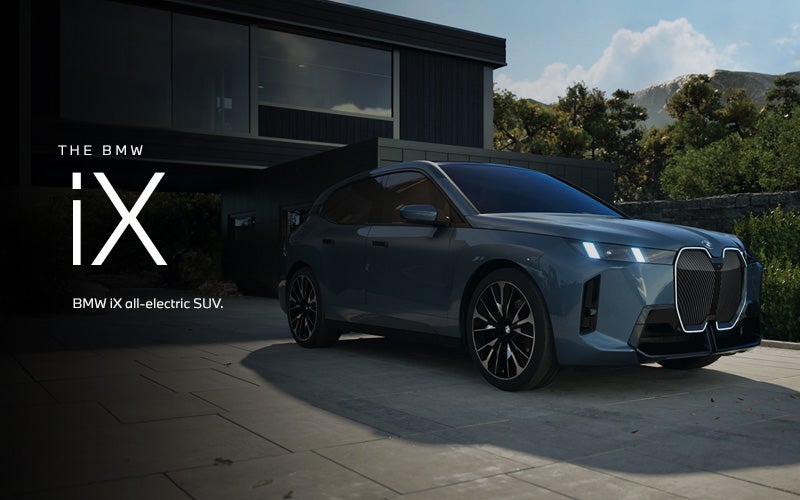 The BMW iX SUV parked. Click to learn more. | Tom Bush BMW Jacksonville in Jacksonville FL