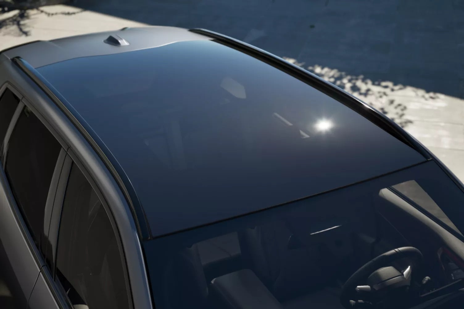 showing the roof of a 2026 BMW X3