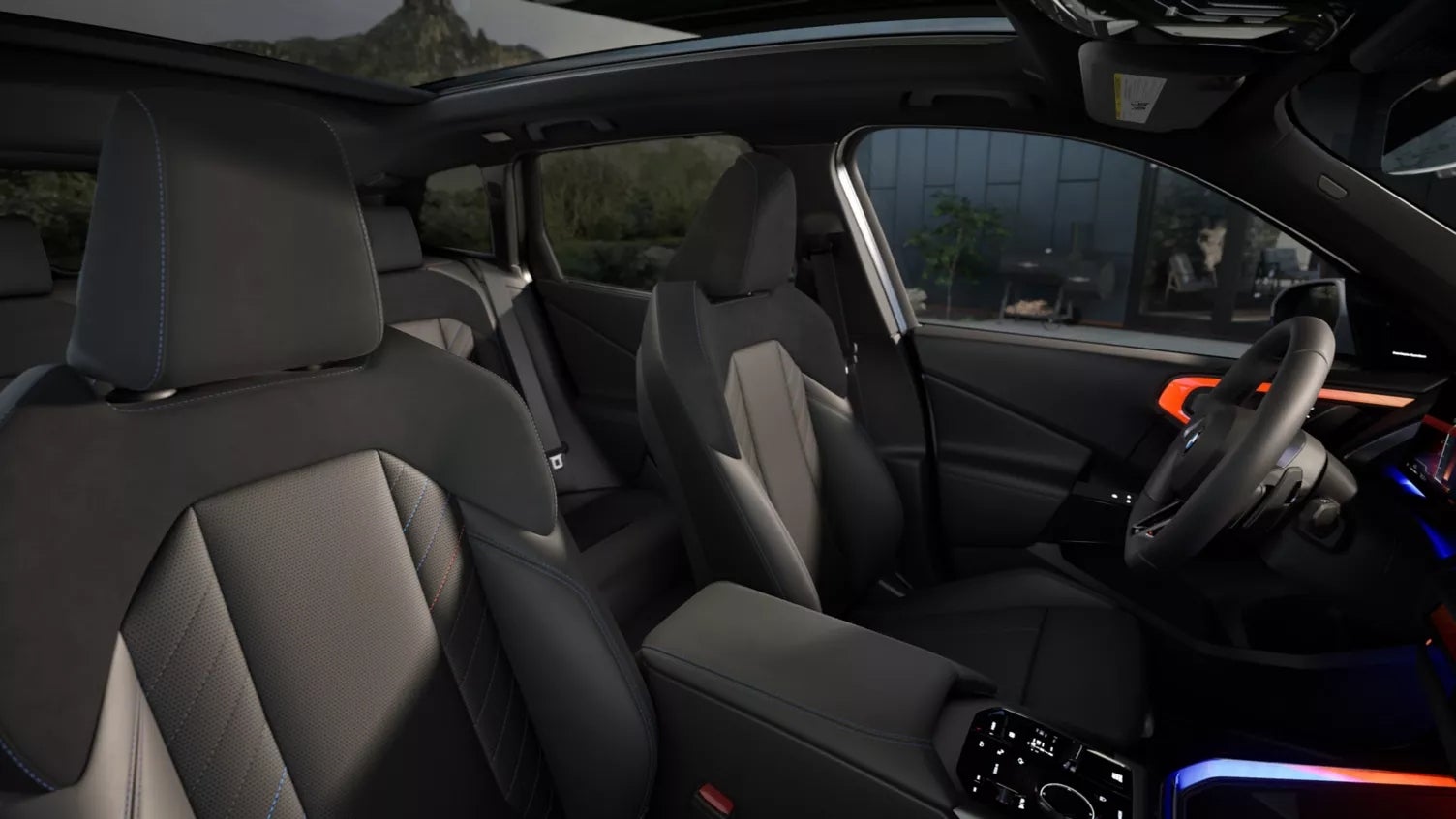 showing the interior of a 2026 BMW X3