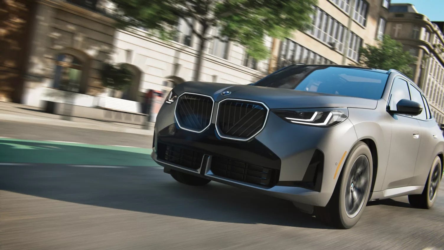 showing the pannels of a 2026 BMW X3