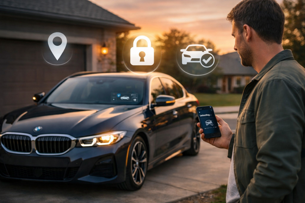 BMW Remote Start for cooling your vehicle before driving in Jacksonville, FL.