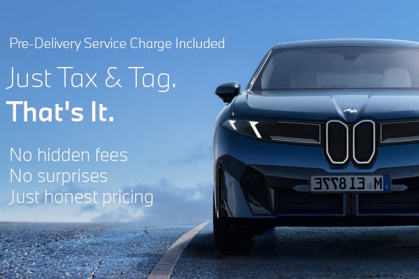 Just tax and tag. No hidden fees.
